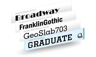 How to import a font database