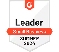 G2 Photo Editing Leader Small Business Summer 2024 Award