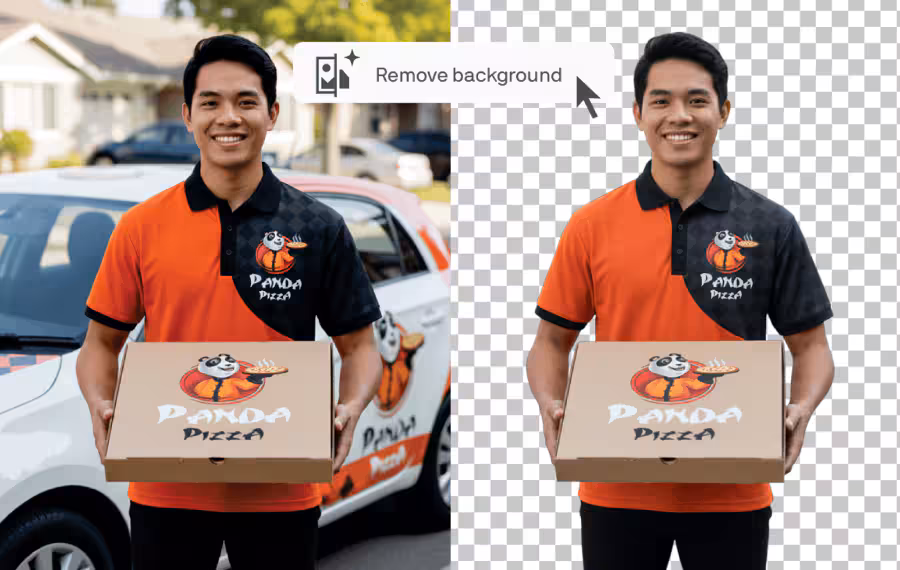 Remove backgrounds with AI